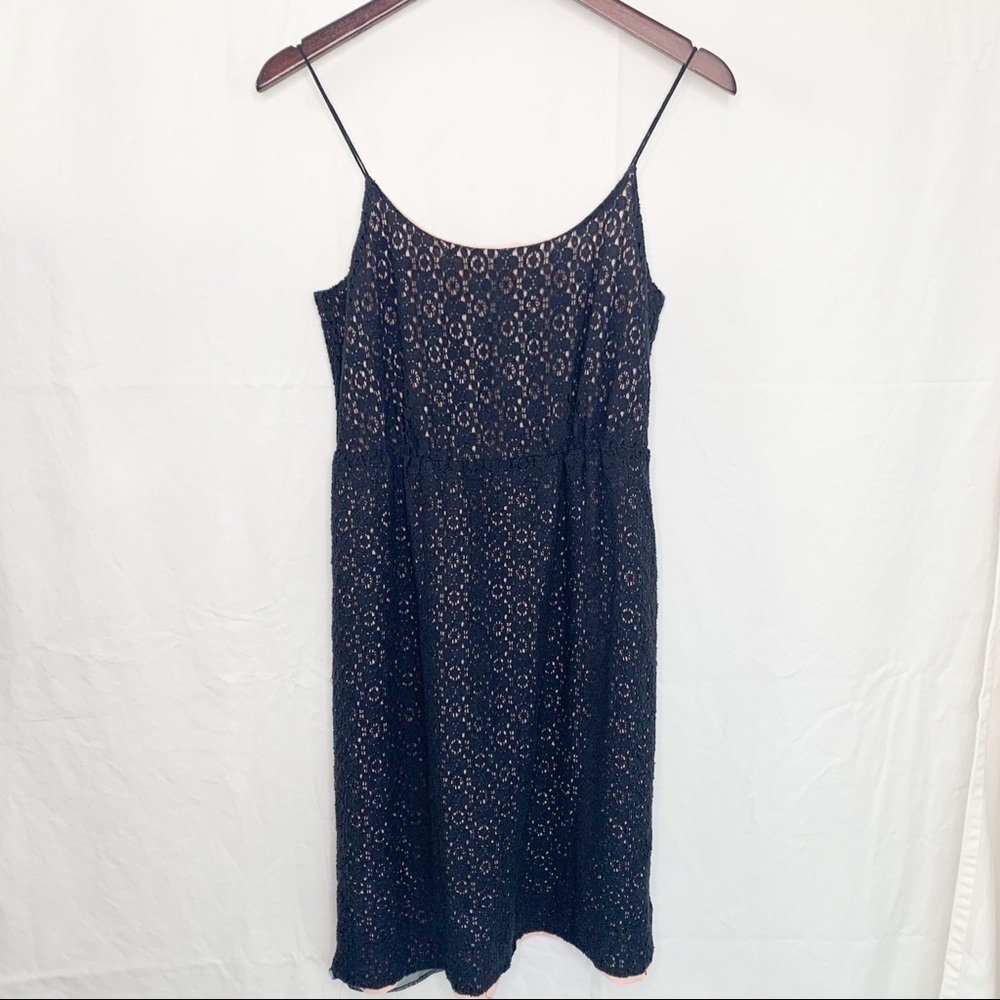 J. Crew / Lace Overlay Mini Dress - Size S (?)